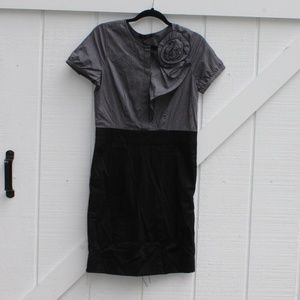 The Limited Pinstripe Aline Dress